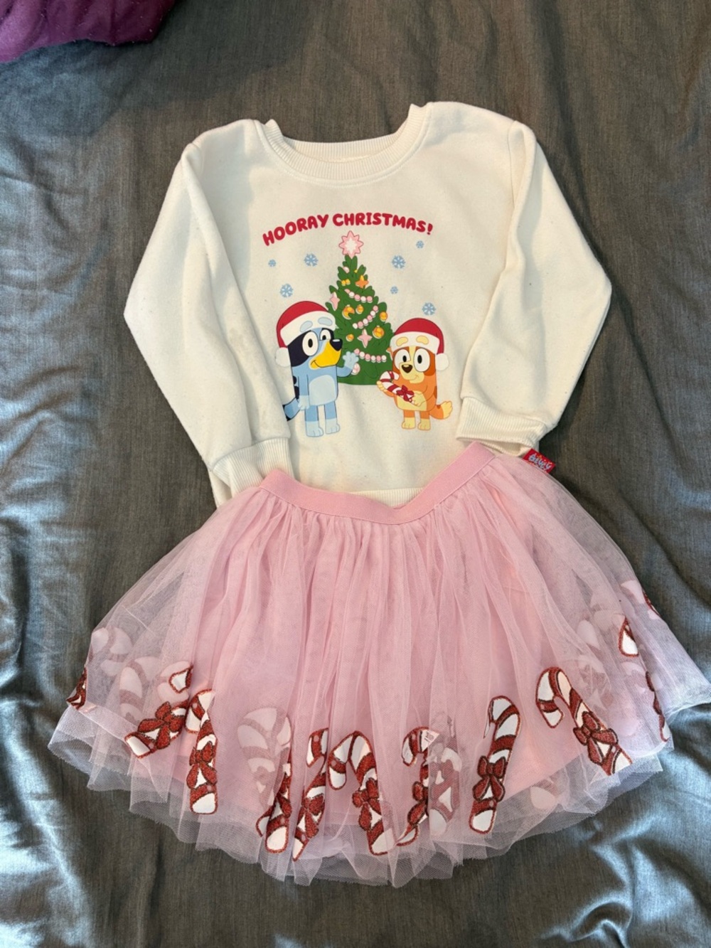 Bluey Christmas Outfit Set